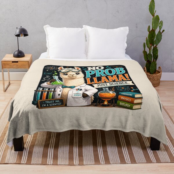 Item preview, Funny Science Teacher Gift | No Probllama STEM Classroom Decor designed and sold by astersgraphics.