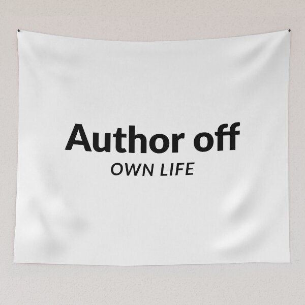 Item preview, Author off own life designed and sold by ArtistTejal.
