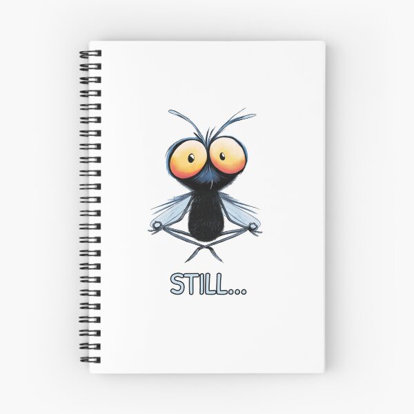 Item preview, Funny Meditating Fly Still  Mindfulness Insect Yoga Gift  designed and sold by FMproject.