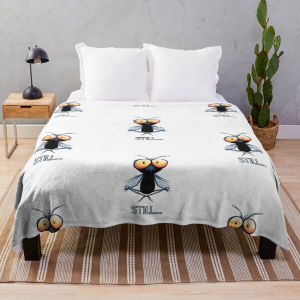 Item preview, Funny Meditating Fly Still Mindfulness Insect Yoga Gift designed and sold by FMproject.