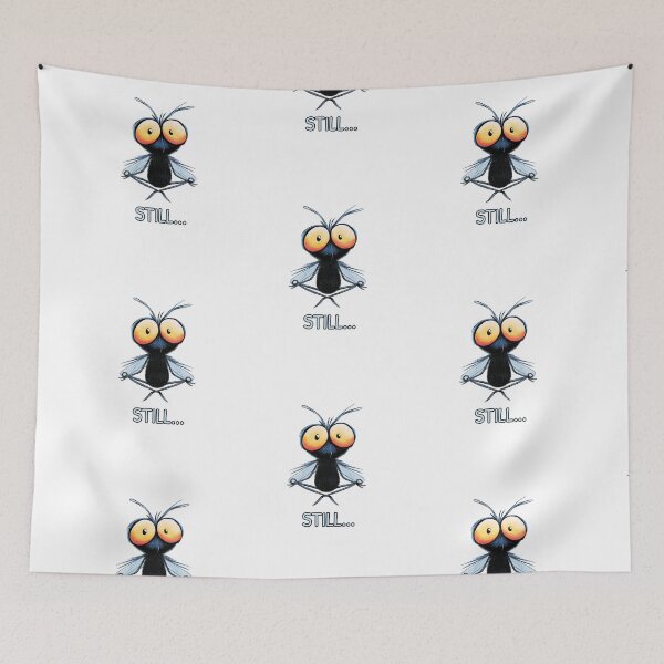 Item preview, Funny Meditating Fly Still  Mindfulness Insect Yoga Gift  designed and sold by FMproject.