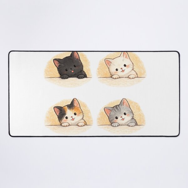 Item preview, Cute Peeking Kittens Collection designed and sold by Ninejoe.