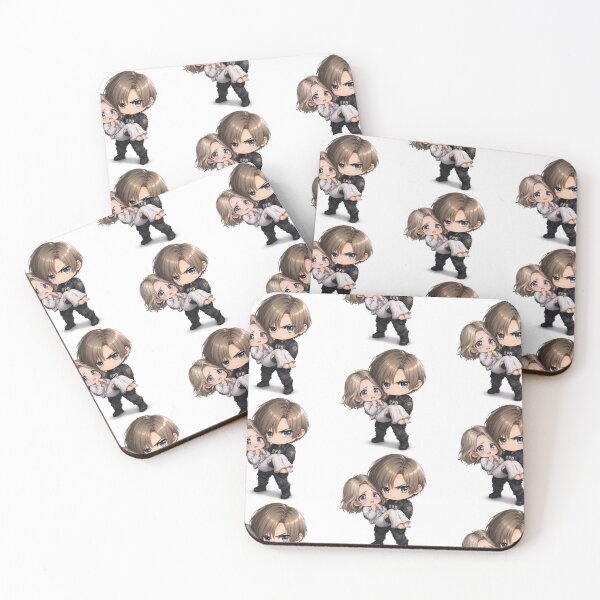 Item preview, Brave Protector & Frightened Girl – Cute Chibi Survival Duo Art designed and sold by Ali-neko-kawaii.