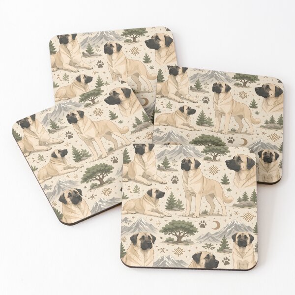 Item preview, Anatolian Shepherd Mountain Spirit Pattern designed and sold by blankTeeShirt.
