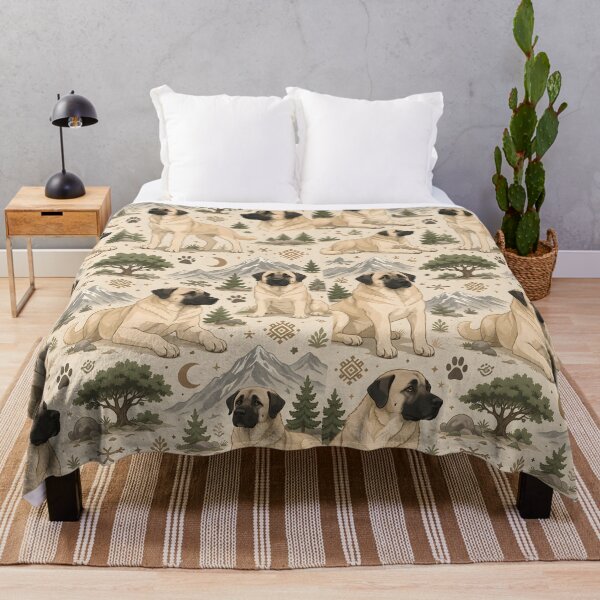 Item preview, Anatolian Shepherd Mountain Spirit Pattern designed and sold by blankTeeShirt.