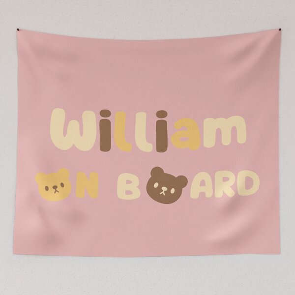 Item preview, Baby William On Board designed and sold by Digit-by-C.