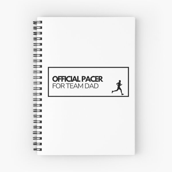 Item preview, Official Pacer for Team Dad Funny Running Father designed and sold by RunningWhiskers.