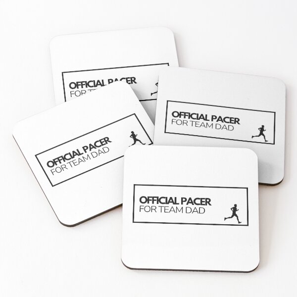 Item preview, Official Pacer for Team Dad Funny Running Father designed and sold by RunningWhiskers.