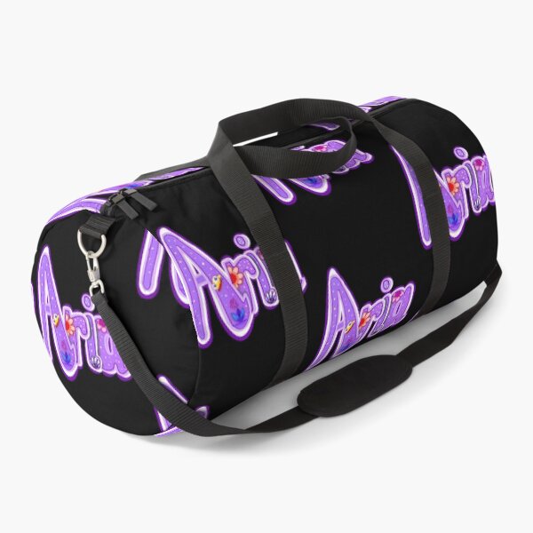 Item preview, Aria personalized floral butterfly themed popular girls name woman women’s first name in purple calligraphy designed and sold by Artonmytee.