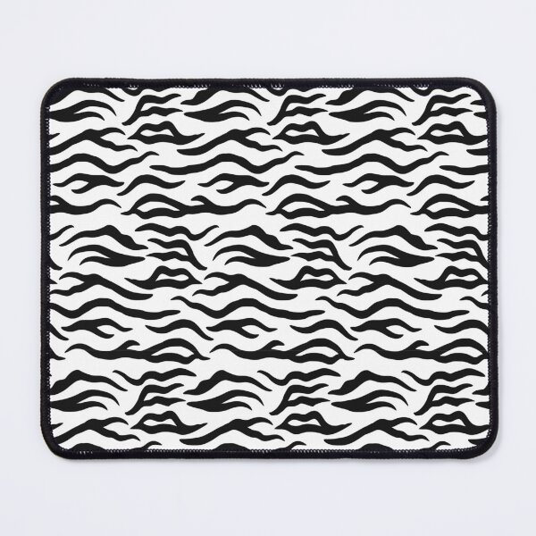 Item preview, White and Black tiger print designed and sold by pattern-archive.