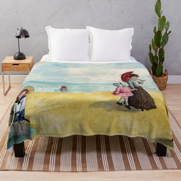 Item preview, Beside the sea, painted by May Chatteris Fisher designed and sold by TerryKerrImages.