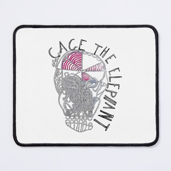 Item preview, Cage The Elephant Psych Skull Line Art Illustration designed and sold by katiehparsns.