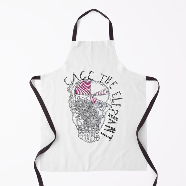 Item preview, Cage The Elephant Psych Skull Line Art Illustration designed and sold by katiehparsns.