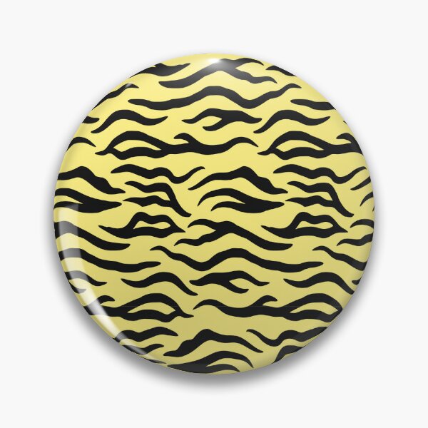 Item preview, Yellow and Black tiger print designed and sold by pattern-archive.