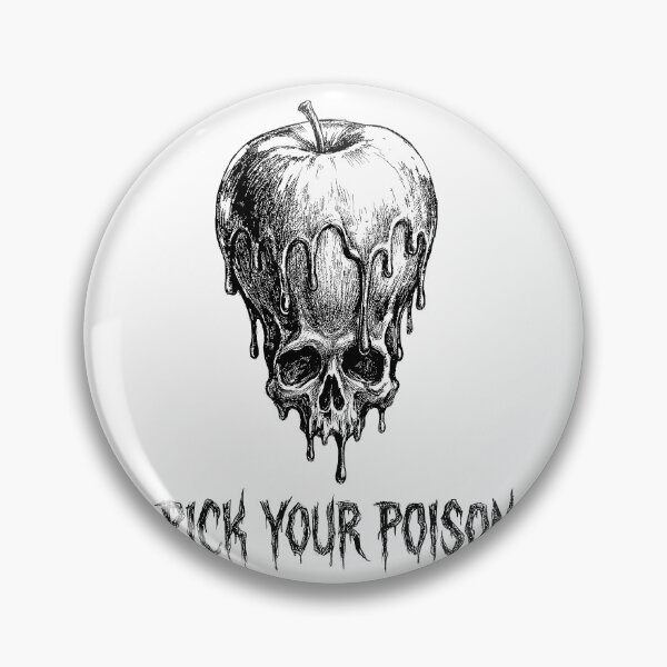 Item preview, Sinister Skull Glaze - Poisoned Apple designed and sold by bapupa.