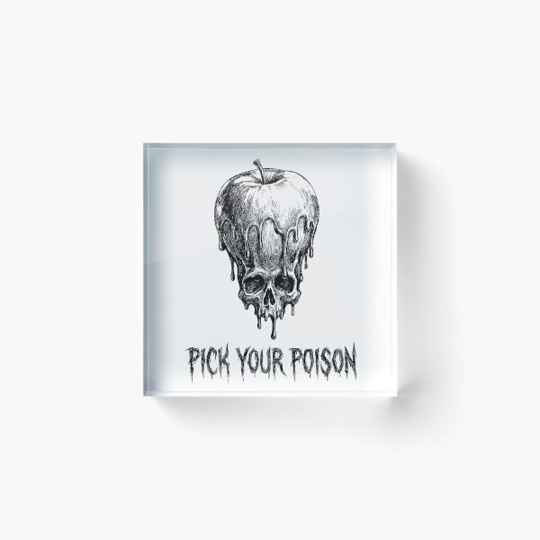 Item preview, Sinister Skull Glaze - Poisoned Apple designed and sold by bapupa.