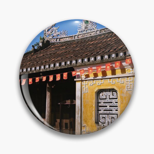 Item preview, An ancient building with iconic yellow walls designed and sold by franck380.