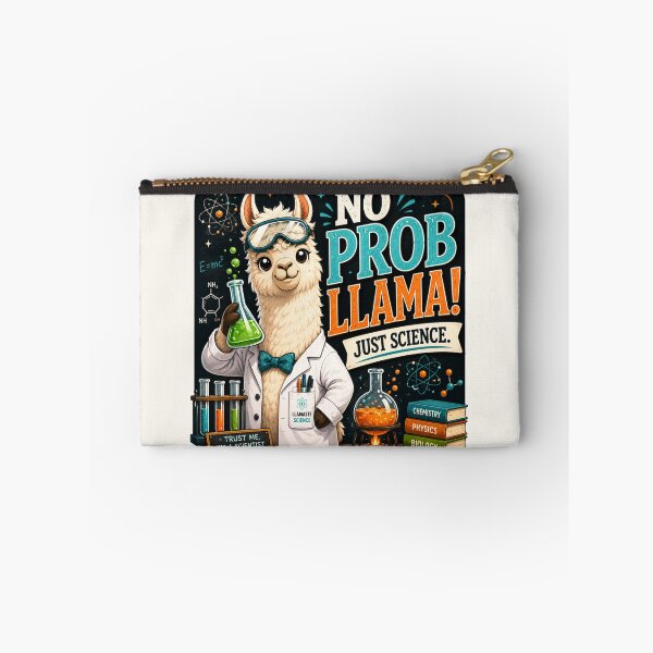 Item preview, Funny Science Teacher Gift | No Probllama STEM Classroom Decor designed and sold by astersgraphics.