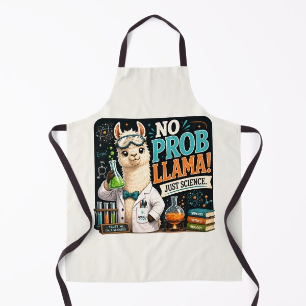 Item preview, Funny Science Teacher Gift | No Probllama STEM Classroom Decor designed and sold by astersgraphics.