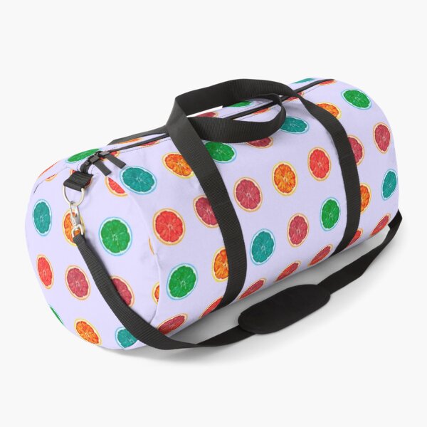 Item preview, Colorful Citrus Slices Pattern Pastel Lavender Background Modern Fruit Design designed and sold by Almanzart.