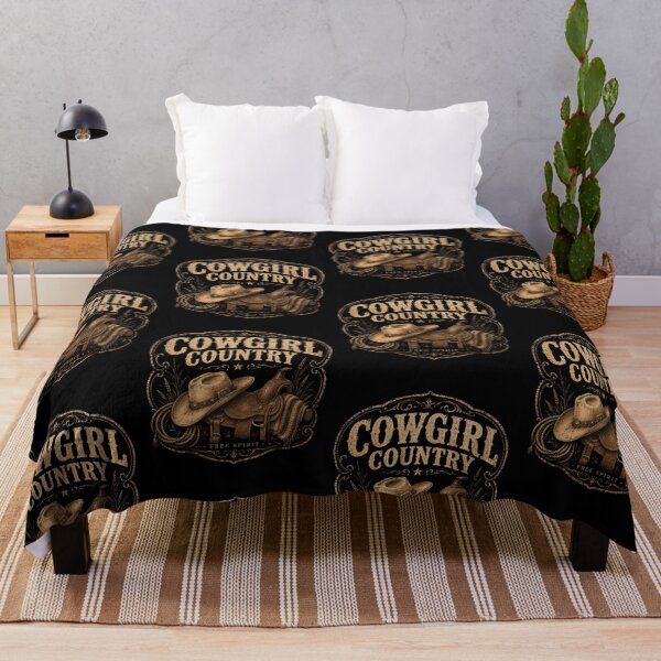 Item preview, Cowgirl Country Free Spirit Vintage Western Saddle Graphic designed and sold by Anyshca.