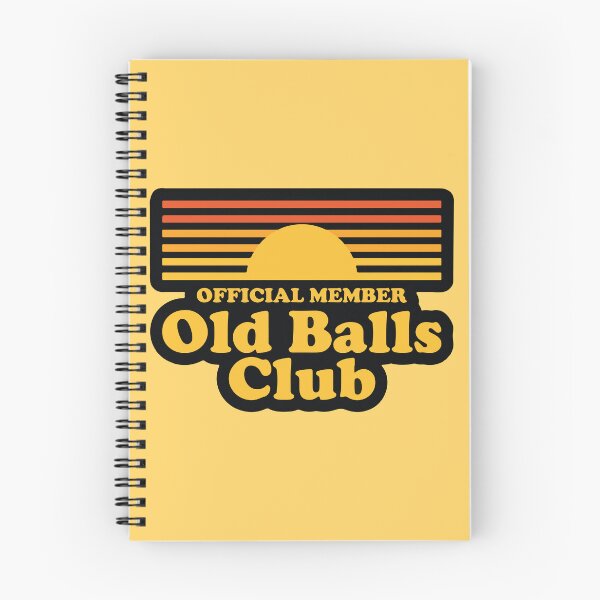 Item preview, Official Member Old Balls Club Funny Vintage Aging Humor designed and sold by BrownHorse90s.