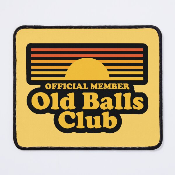 Item preview, Official Member Old Balls Club Funny Vintage Aging Humor designed and sold by BrownHorse90s.