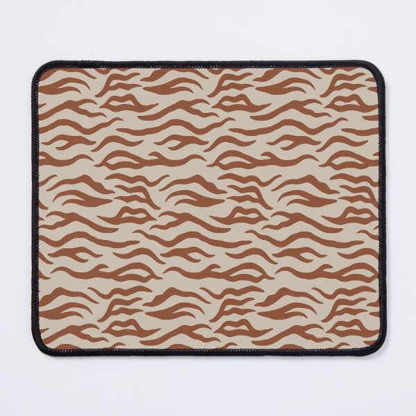 Item preview, Sand and Copper tiger print designed and sold by pattern-archive.