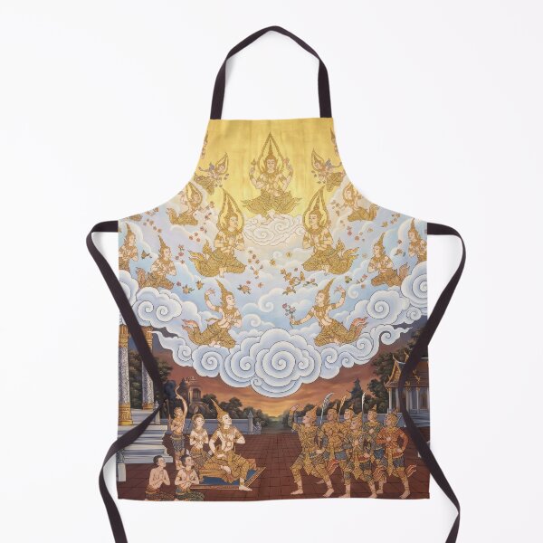Item preview, The Thai Triumph of Saint Ignatius - Traditional Asian Art Reimagined designed and sold by SIAM MERMAID.