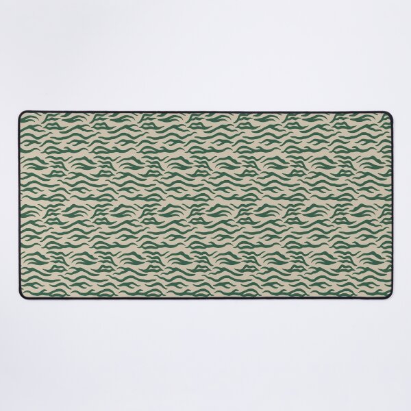 Item preview, Sand and Green tiger print designed and sold by pattern-archive.