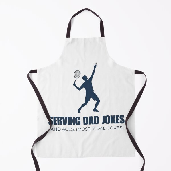 Item preview, Serving Dad Jokes and Aces Funny Tennis designed and sold by RunningWhiskers.