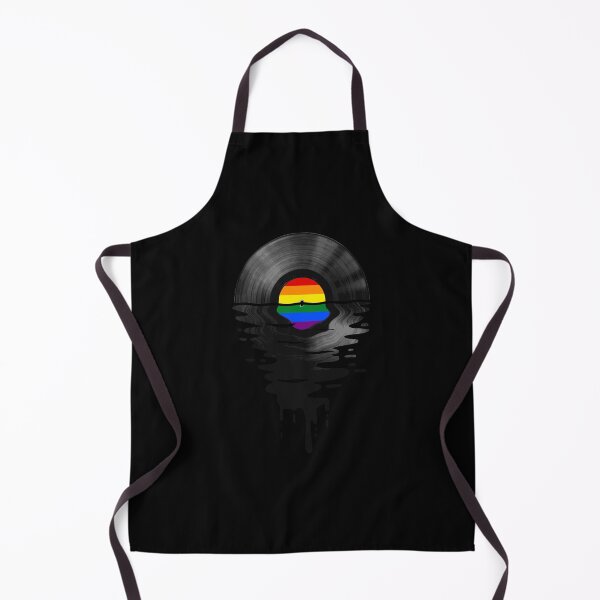 Item preview, Melting Vinyl Record Rainbow Pride Music Art designed and sold by marke770.