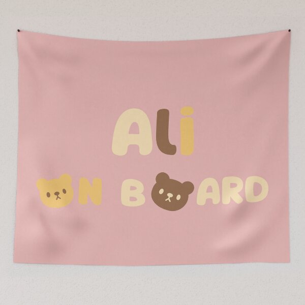 Item preview, Baby Ali On Board designed and sold by Digit-by-C.