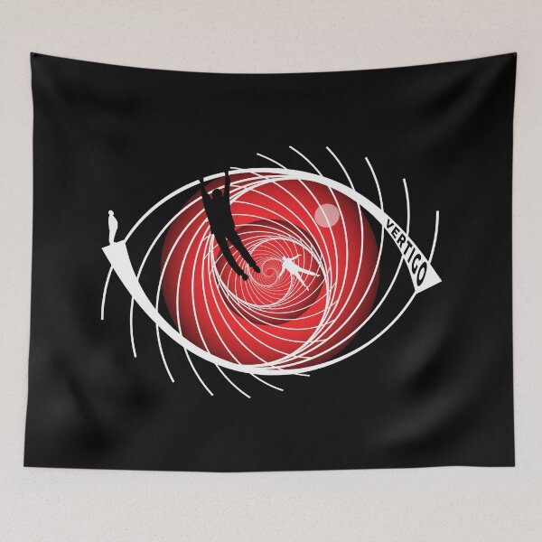 Item preview, Vertigo movie by Hitchcock spiral red eye designed and sold by memendesign.