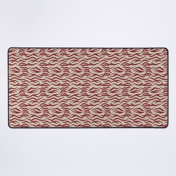 Item preview, Beige and Red tiger print designed and sold by pattern-archive.