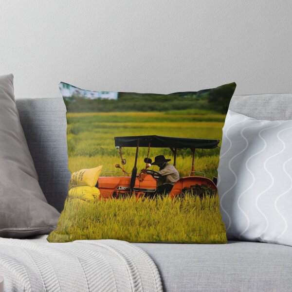 Item preview, Modern agricultural work in the rice paddies designed and sold by franck380.