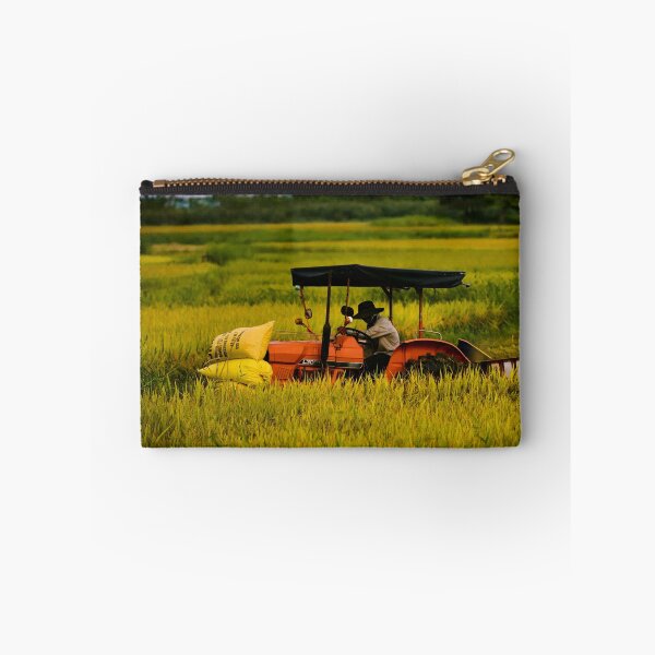 Item preview, Modern agricultural work in the rice paddies designed and sold by franck380.