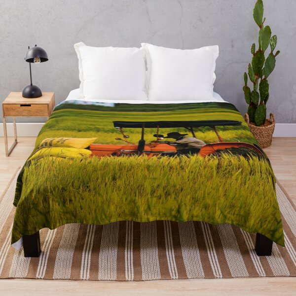 Item preview, Modern agricultural work in the rice paddies designed and sold by franck380.