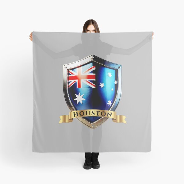 Item preview, Houston Australian Heritage Crest Shield designed and sold by Highlandkings.