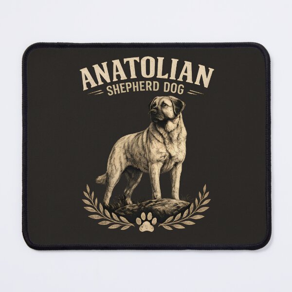 Item preview, Anatolian Shepherd Dog Vintage Guardian Illustration designed and sold by blankTeeShirt.
