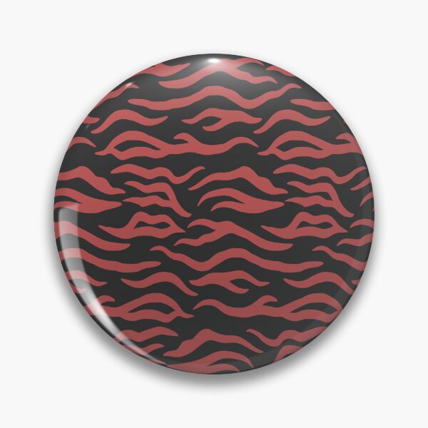 Artikelvorschau, Tigerprint in Anthrazit und Rot entworfen und verkauft von pattern-archive.