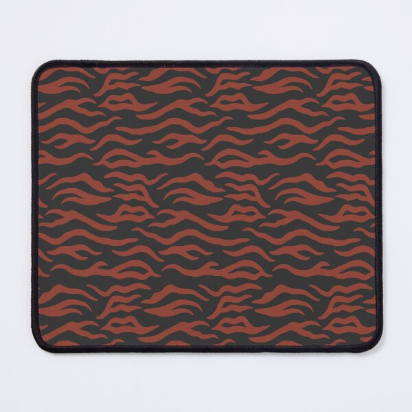 Item preview, Charcoal and Rust tiger print designed and sold by pattern-archive.