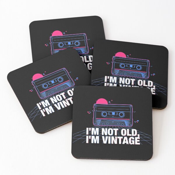 Item preview, Retro Aesthetic Vintage Cassette Tape - I'm Not Old I'm Vintage 90s Style designed and sold by Design_Your_Day.