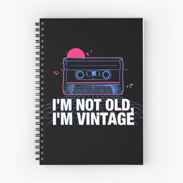 Item preview, Retro Aesthetic Vintage Cassette Tape - I'm Not Old I'm Vintage 90s Style designed and sold by Design_Your_Day.