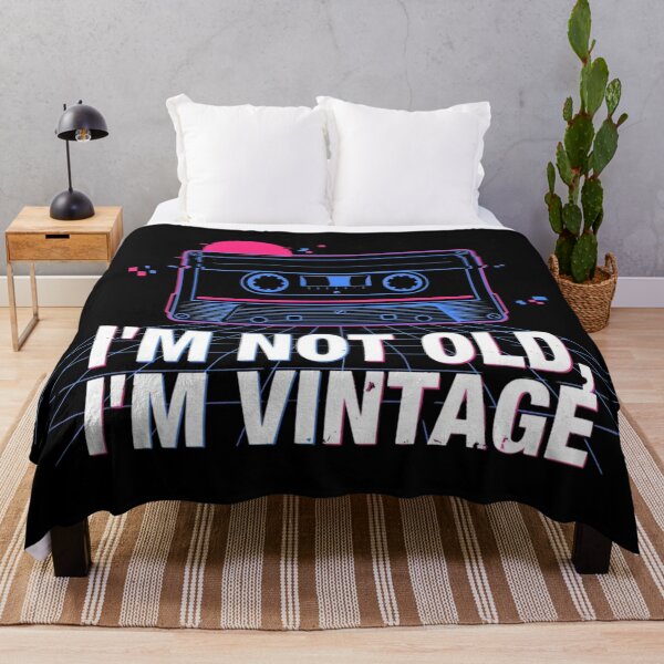 Item preview, Retro Aesthetic Vintage Cassette Tape - I'm Not Old I'm Vintage 90s Style designed and sold by Design_Your_Day.