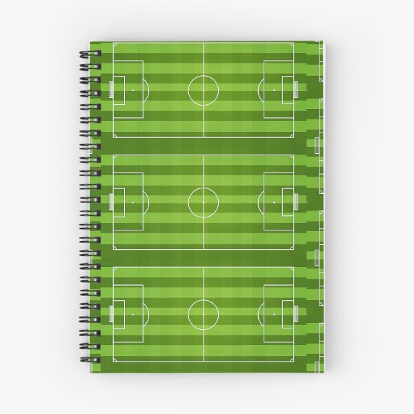 Item preview, Soccer Field Top View — Football Pitch Aerial Green Turf Art Print designed and sold by icemanphotos.