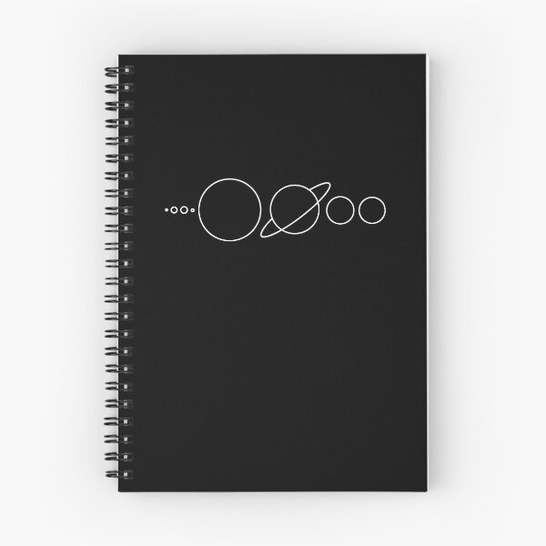 Item preview, Solar System line drawing white designed and sold by bravoalpha.