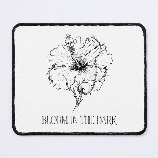 Item preview, Tropical Gothic Hibiscus Skull - Summer Goth designed and sold by bapupa.