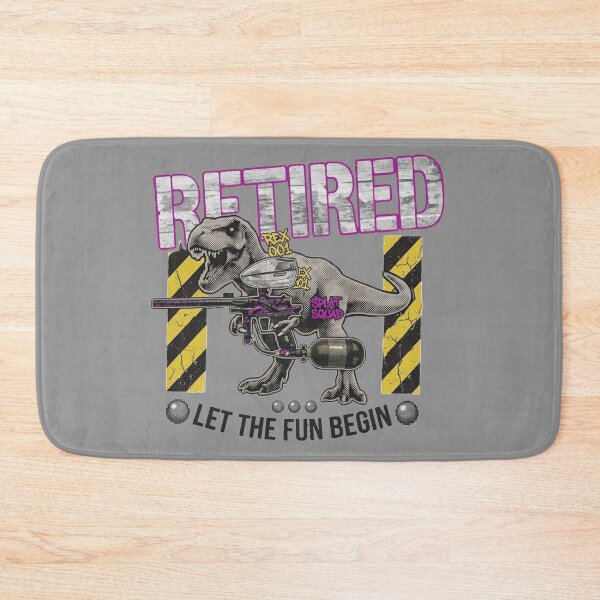 Item preview, Retired T-rex having fun at the paintball field. designed and sold by PaintballCrew.