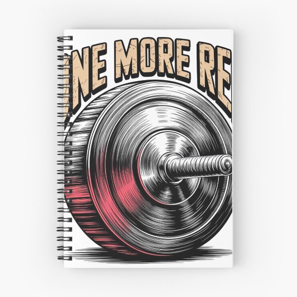 Item preview, One More Rep - Gym Motivation Shirt designed and sold by Hadamah.